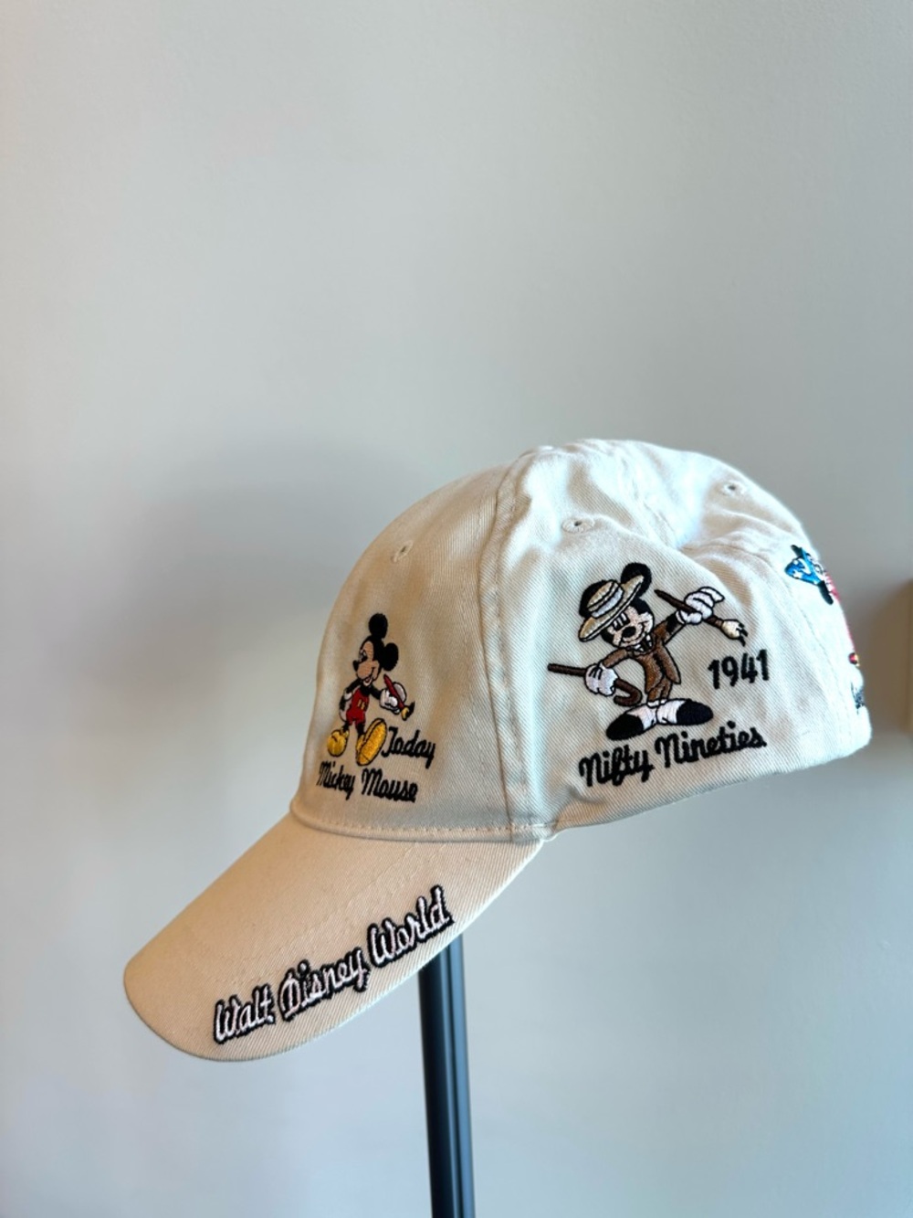 Walt Disney World through the years baseball cap